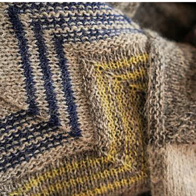 GAVSTRIK SHAWL by Marianne Isager