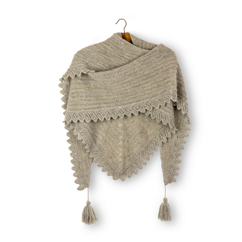 Camomille Shawl by Helga Isager