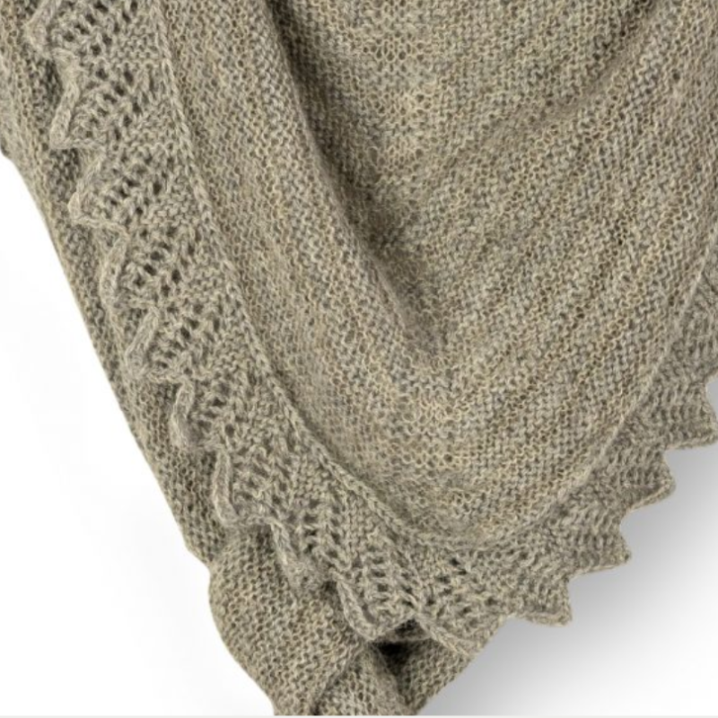Camomille Shawl by Helga Isager
