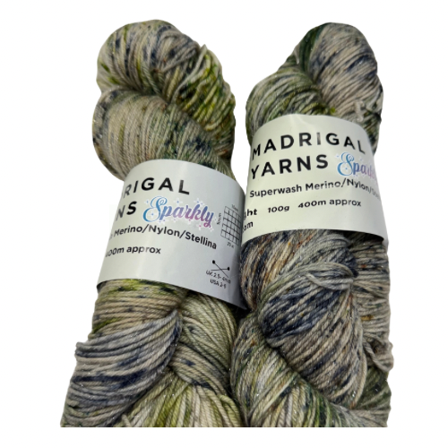 Madrigal Sparkly 4 ply Adonis Blue
