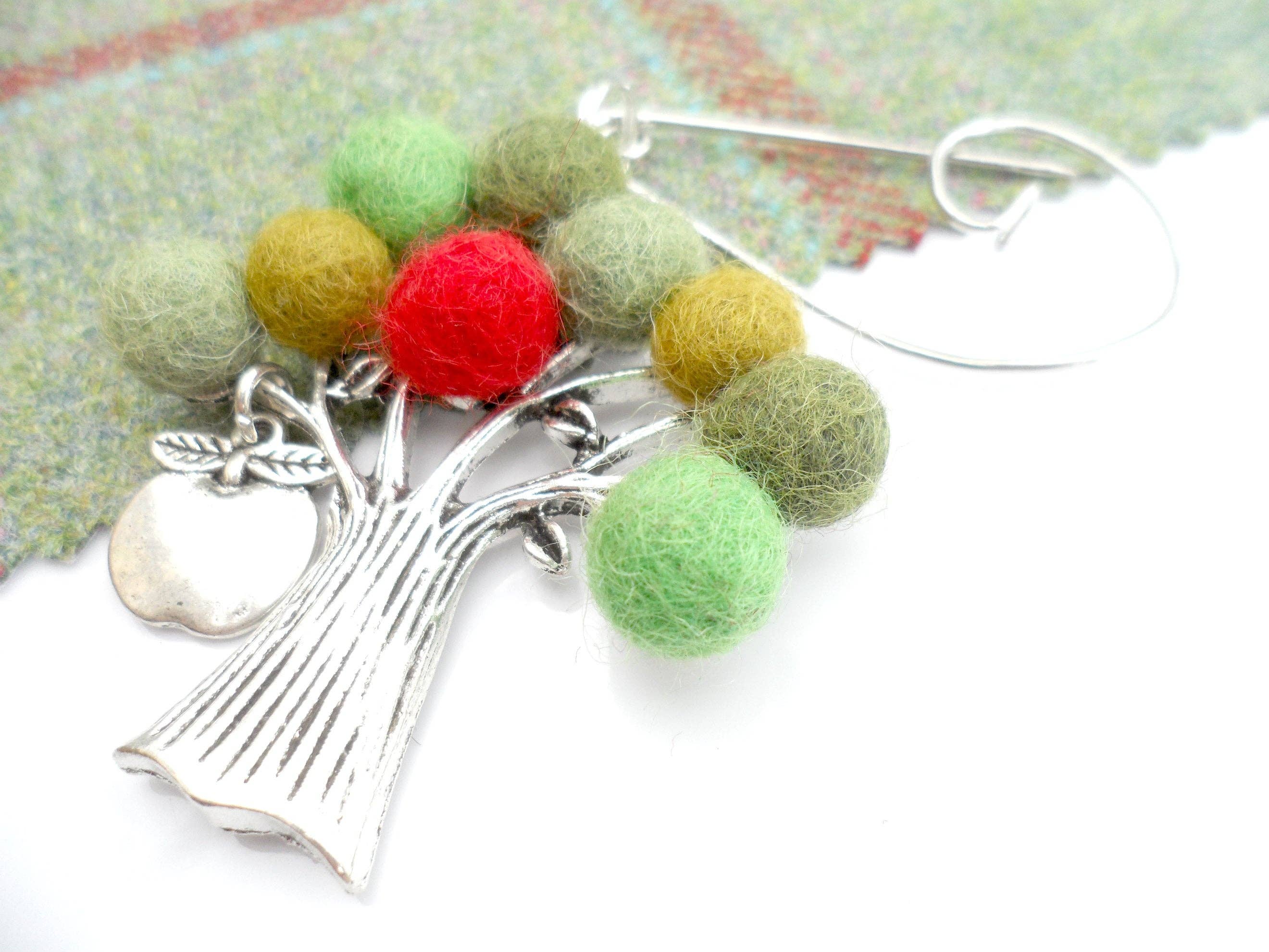Tree Of Life Brooch Apple Tree by Gist Jewellery