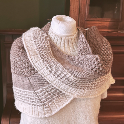 Champagne Punch Shawl Kit