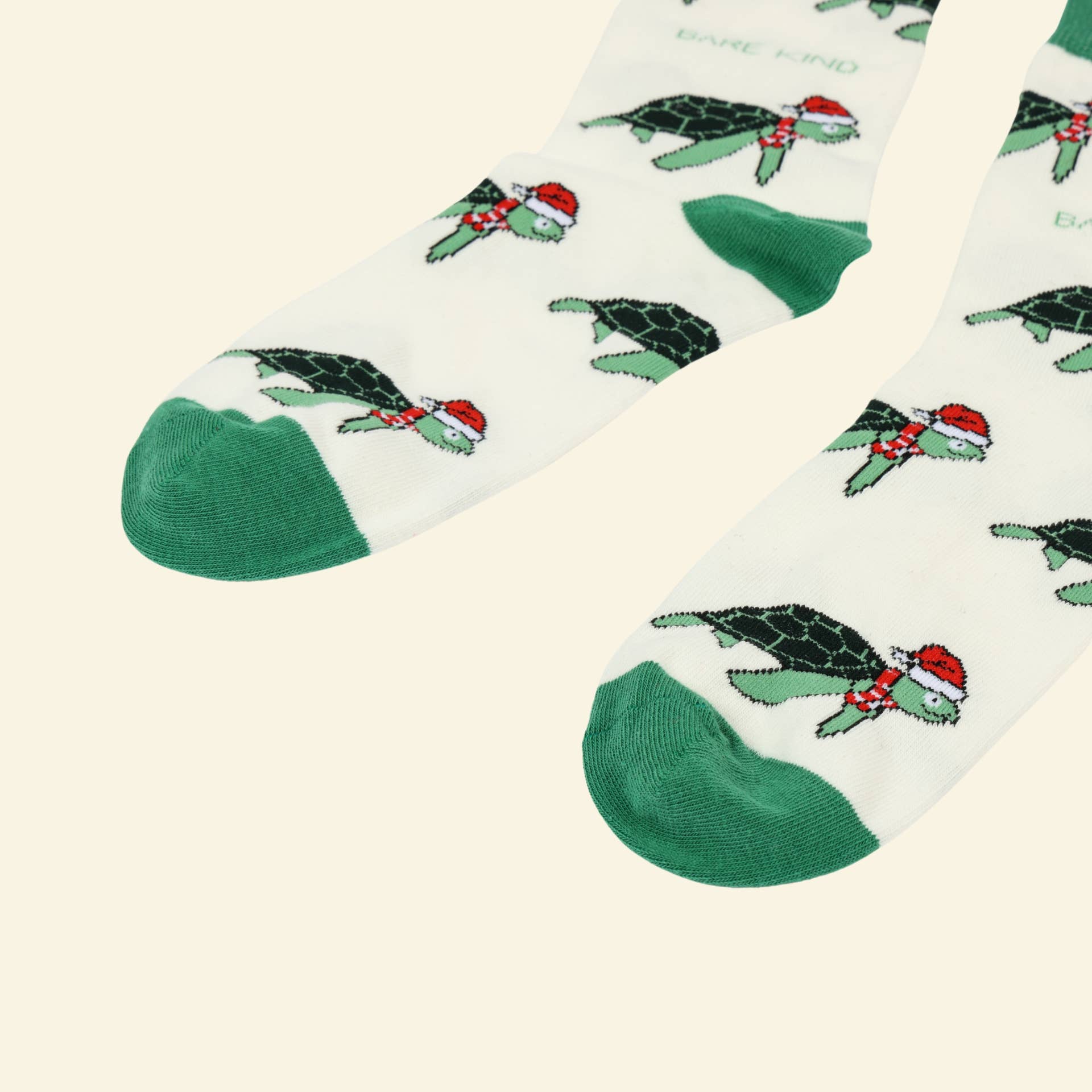 Bare Kind Christmas Turtle Socks