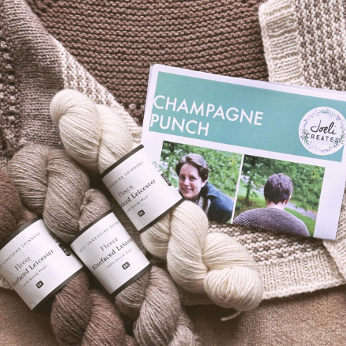 Champagne Punch Shawl Kit