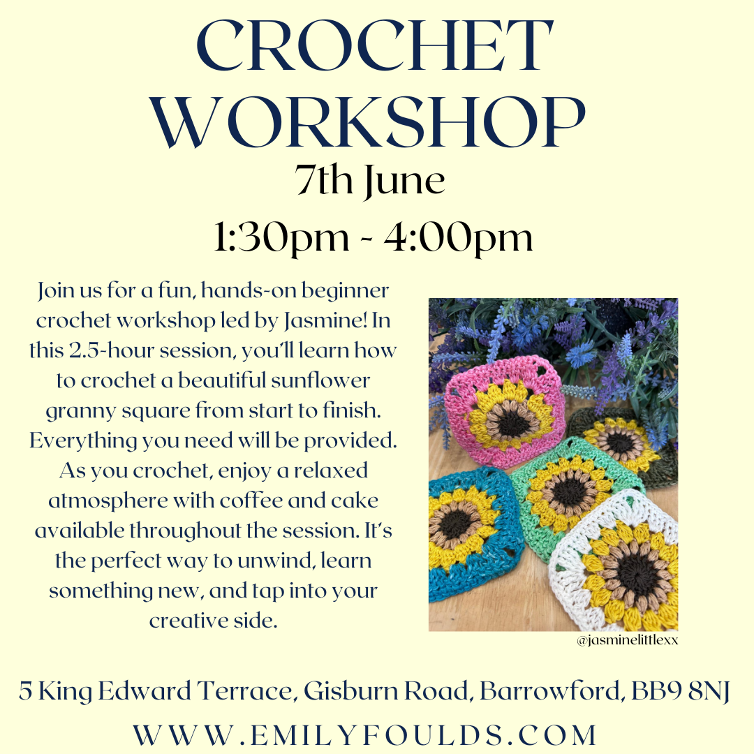 Beginners Crochet Workshop with Jasmine