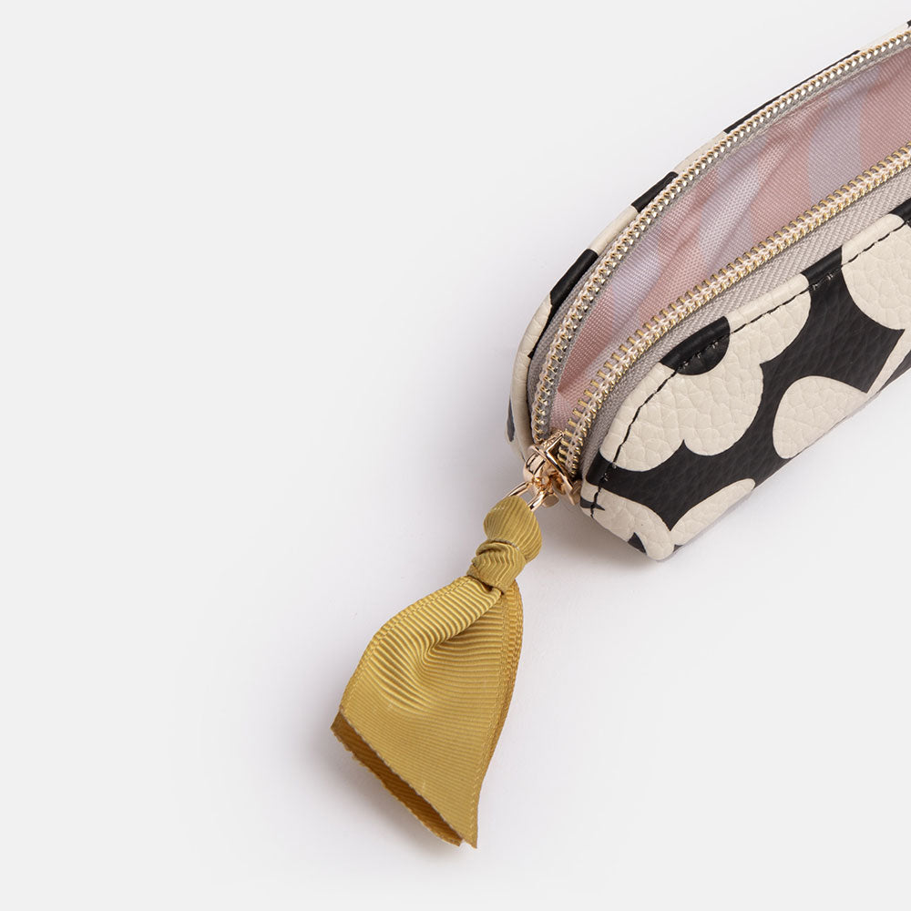 Caroline Gardner Monochrome Flowers Small Case