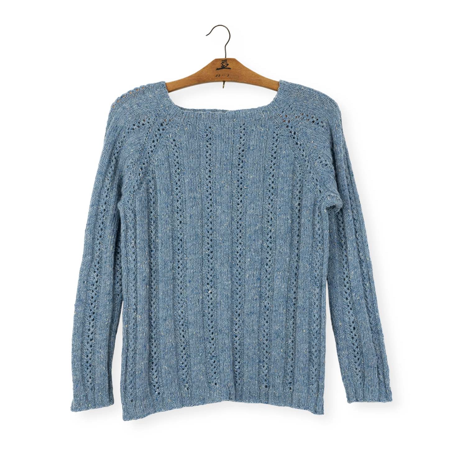 Far From The Maddening Crowd Pullover Pattern designed by Marianne Isager
