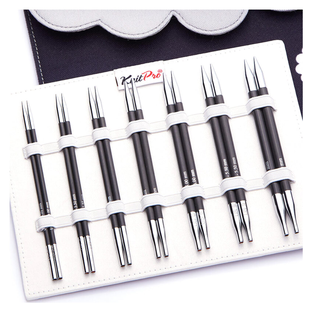 Knit Pro Karbonz Deluxe Interchangeable Needle Set