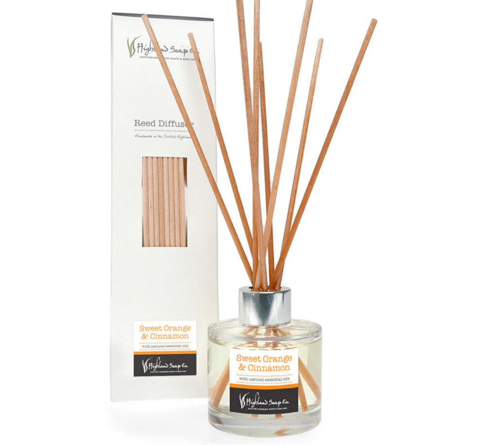 The Highland Soap Co Sweet Orange & Cinnamon Diffuser