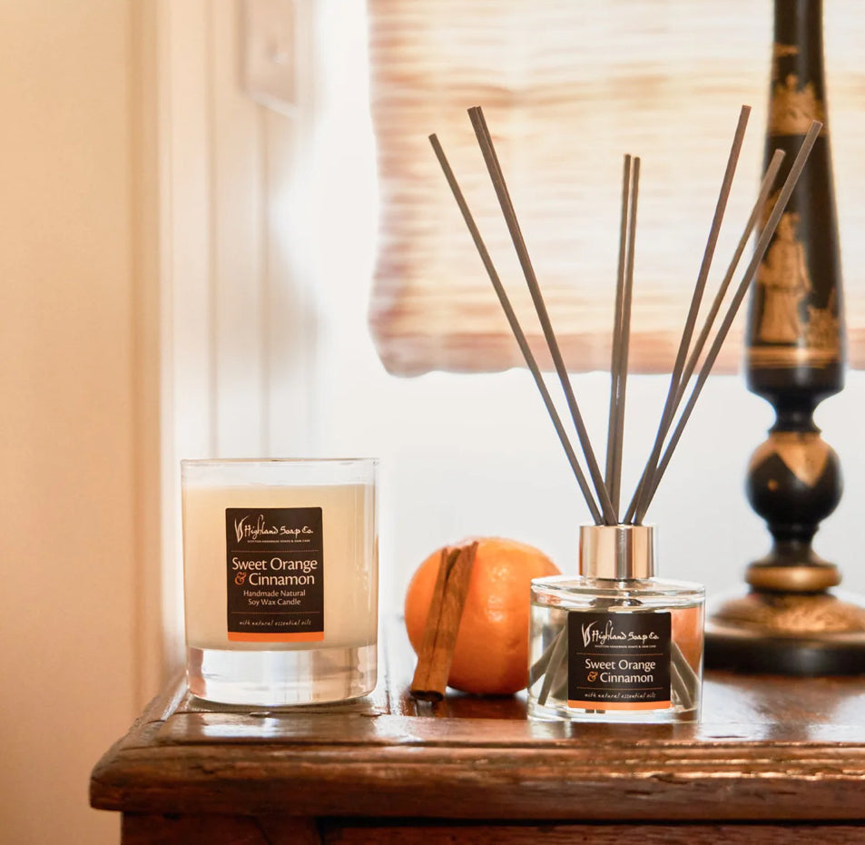 The Highland Soap Co Sweet Orange & Cinnamon Diffuser