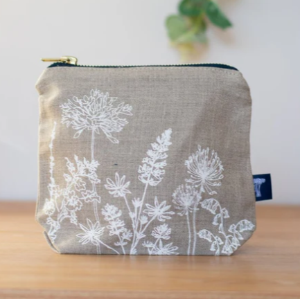 Linen Toiletry/Project Bag by Helen Round