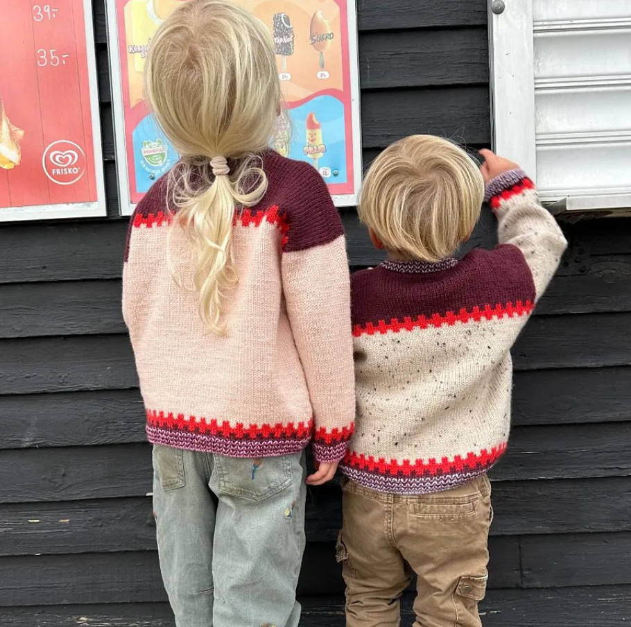 PetiteKnit Cross Sweater Junior Pattern