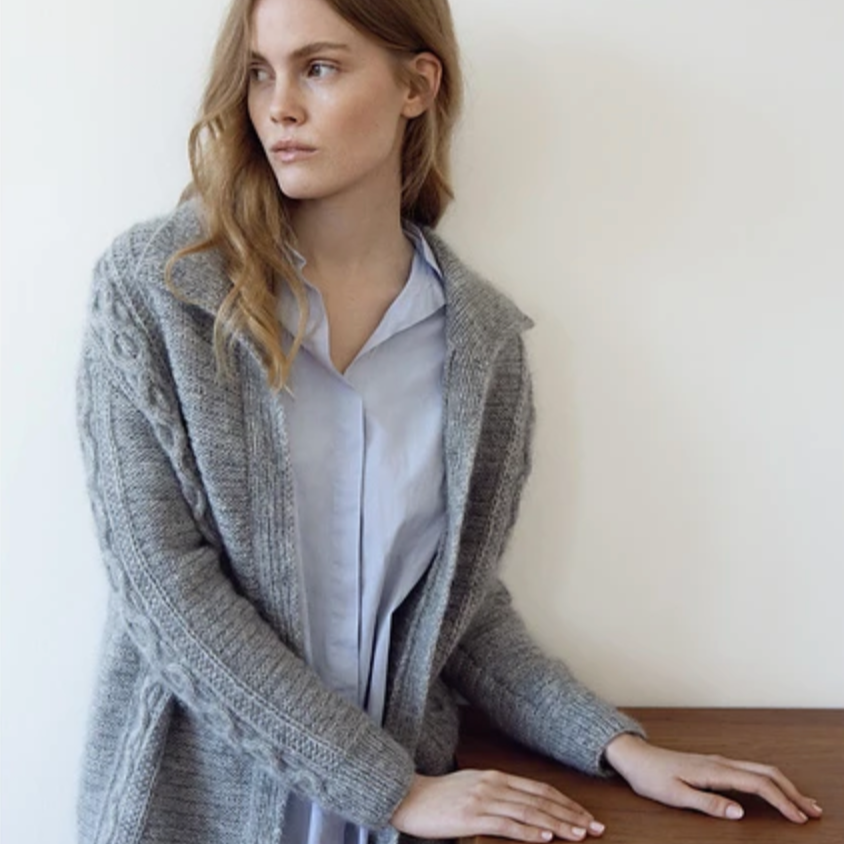 Chains Cardigan Designed by Helga Isager