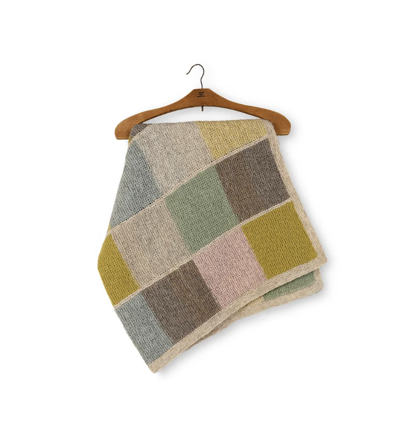 Multi Squares Blanket Designed by Lene Wagner