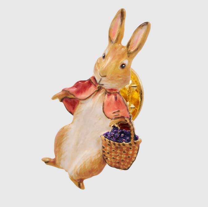 Fable England x Peter Rabbit Cotton Tail Brooch