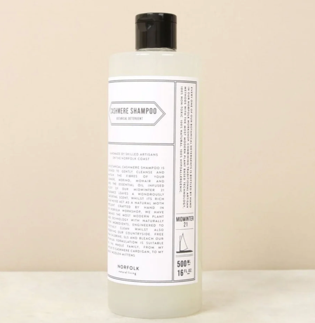Norfolk Living Cashmere Shampoo -Coastal Walk 500ml