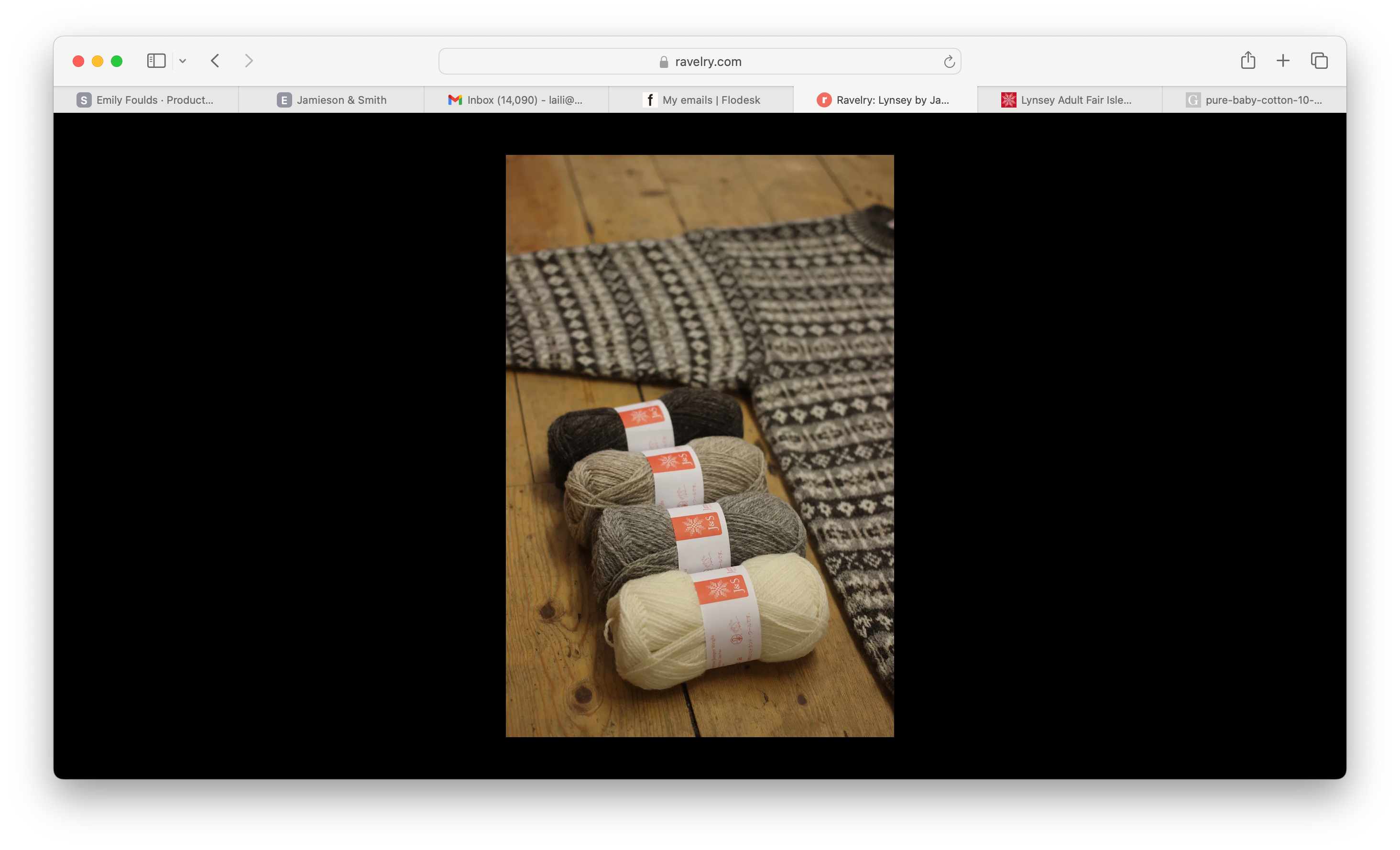 Lynsey Unisex Gansey by Jamieson and Smith