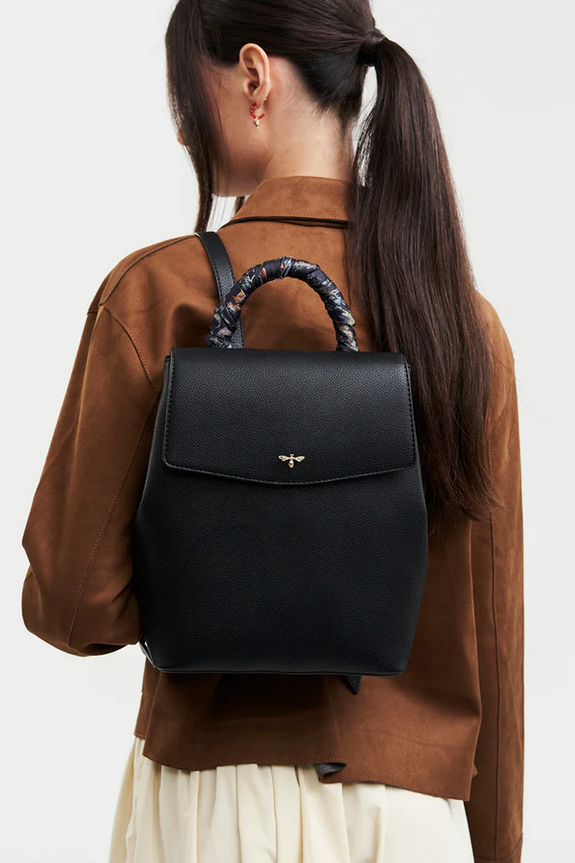 Fable England Laura Small Backpack in Black