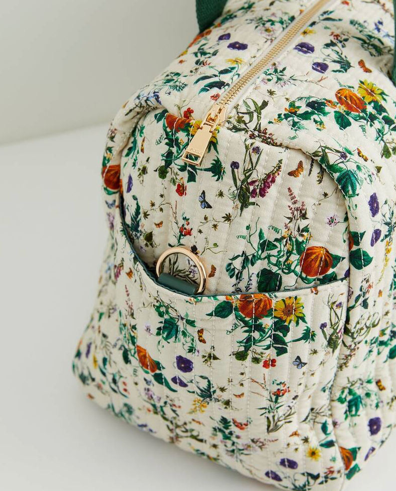 Fable England Botanical Weekender Bag
