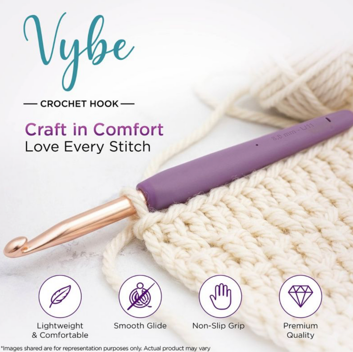 KnitPro Vybe Crochet Hooks