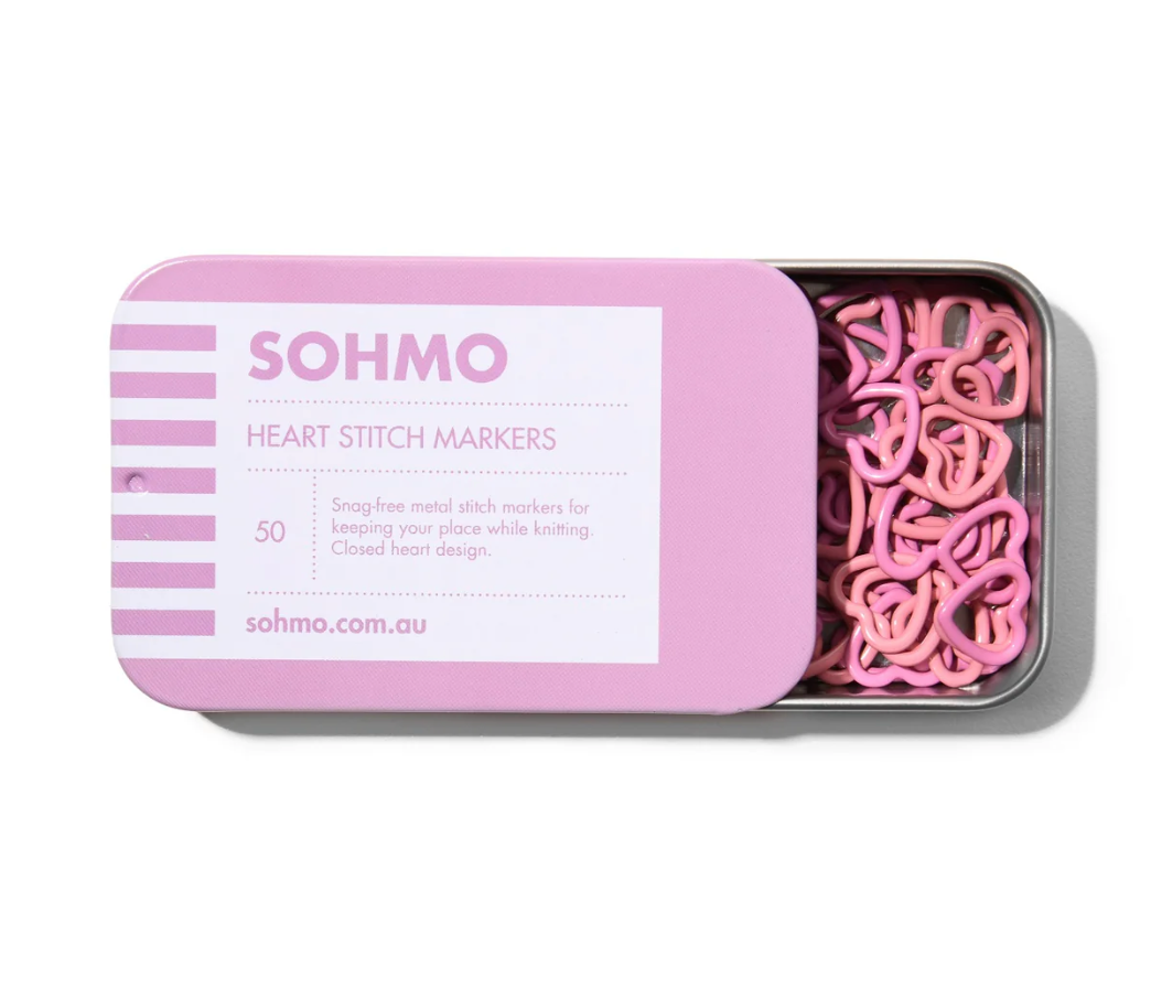 SOHMO Heart Stitch Markers
