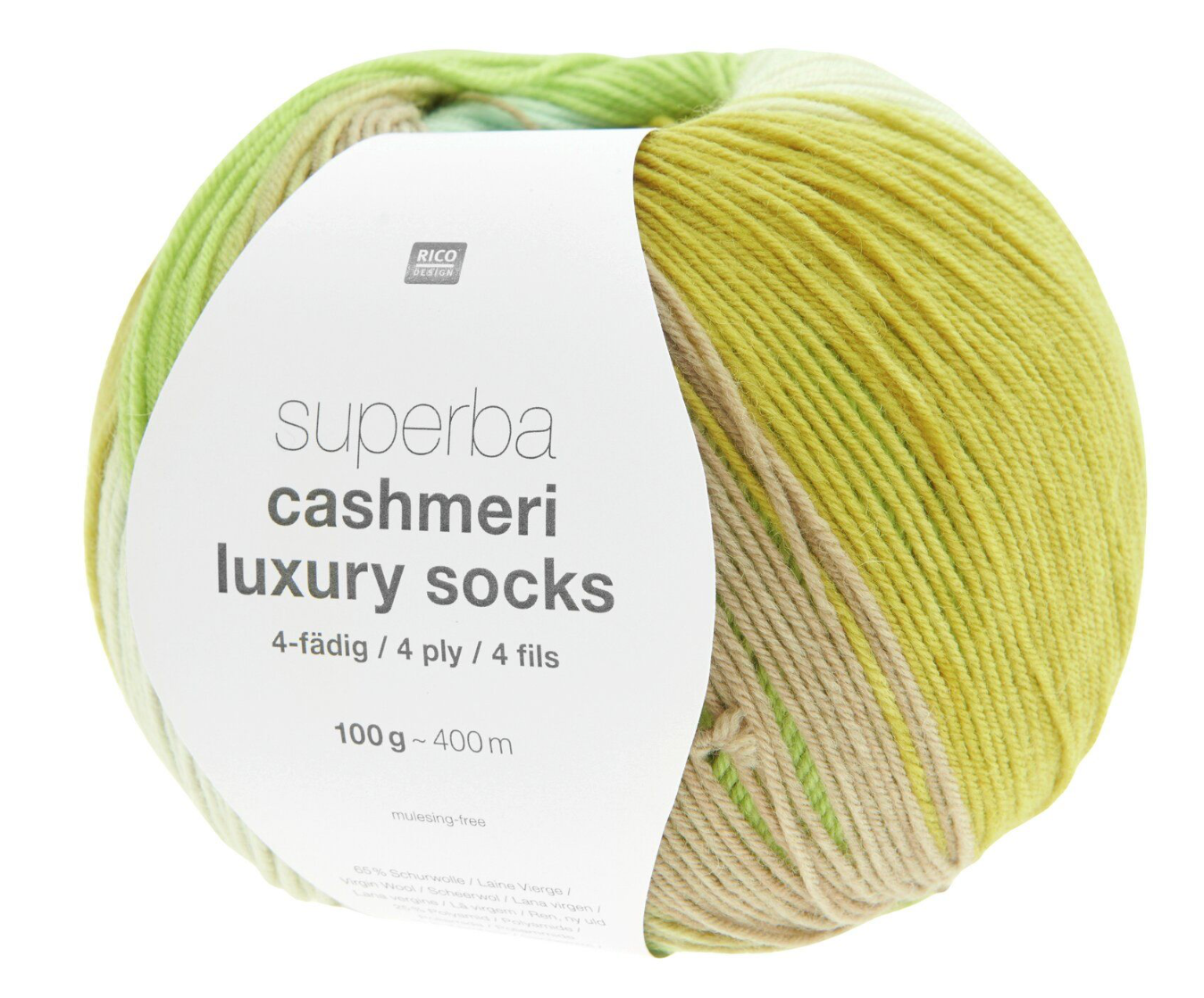 Rico Superba Cashmeri Luxury Sock Yarn