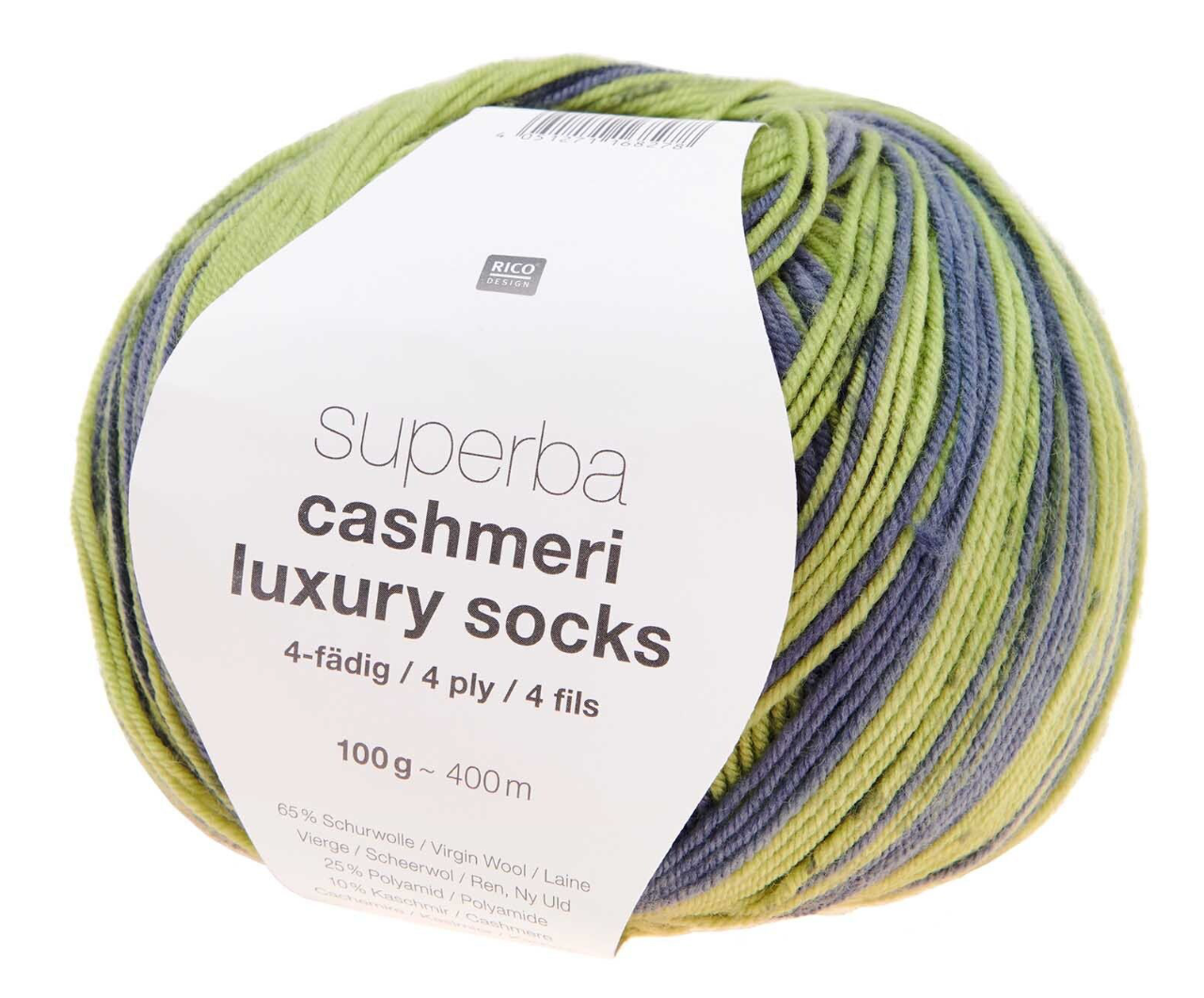 Rico Superba Cashmeri Luxury Sock Yarn