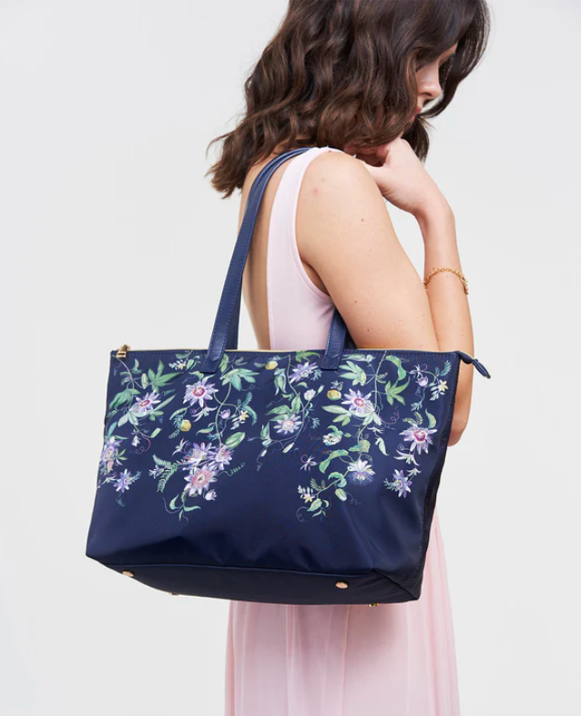 Fable Passion Flower Grab Tote