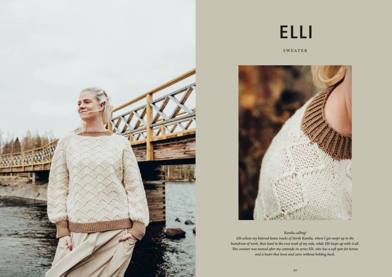 Lace and Cables, With Love by Hannemari Lehtonen
