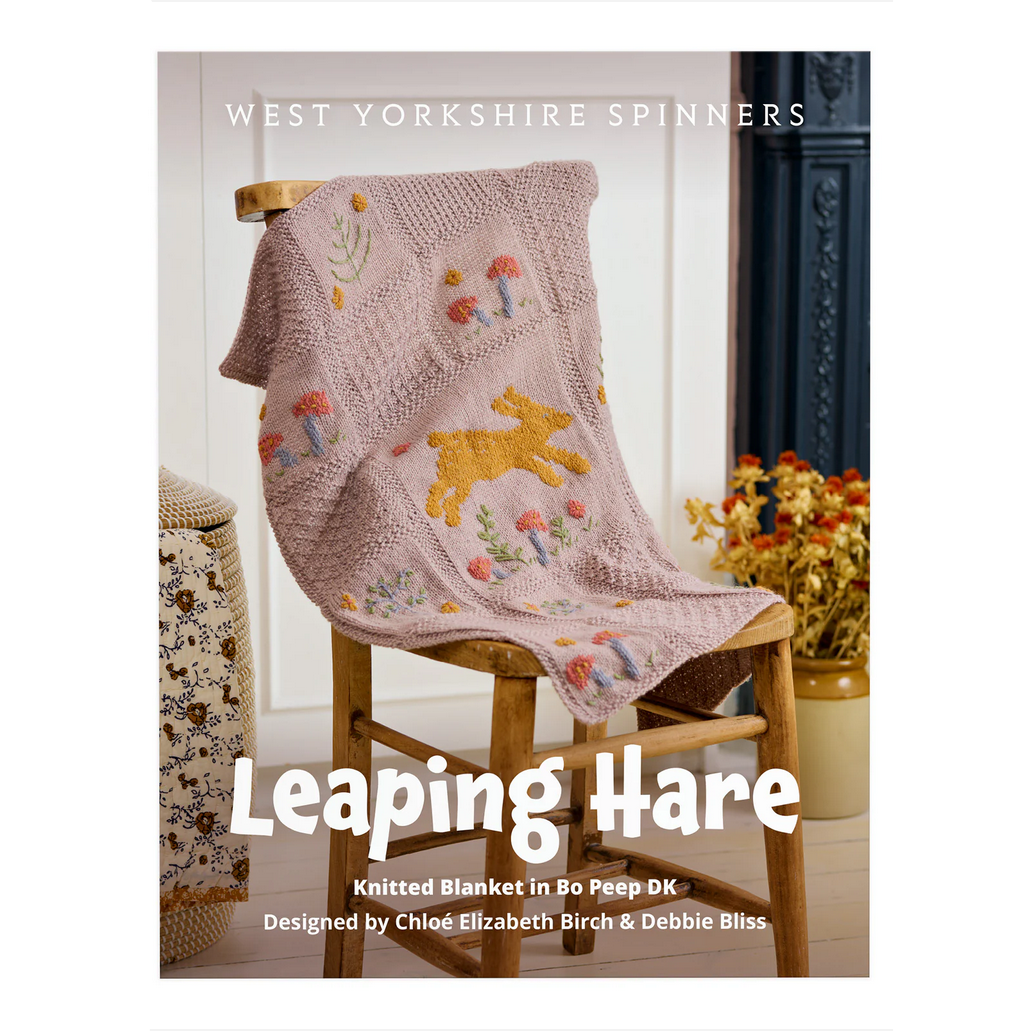 West Yorkshire Spinners Leaping Hare Blanket Pattern