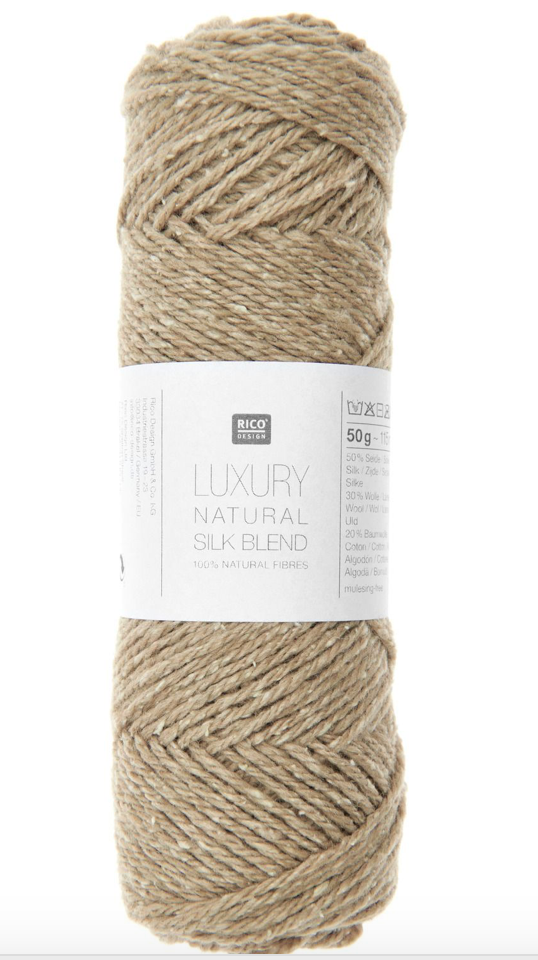 Rico Luxury Natural Silk Blend Aran