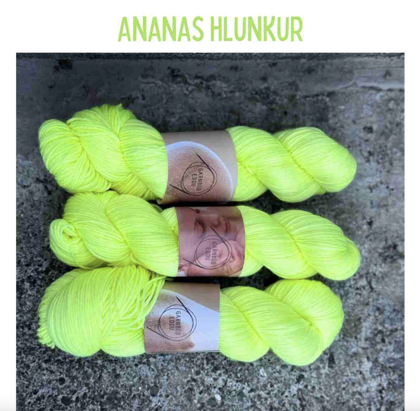 Garnbúd Eddu Fínerí 4ply
