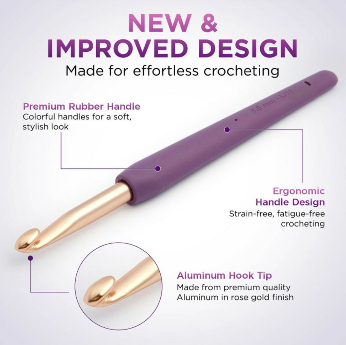 KnitPro Vybe Crochet Hooks
