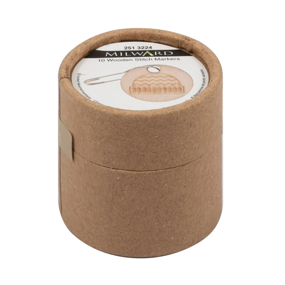Milward Wooden Stitch Markers - Woolly Hat