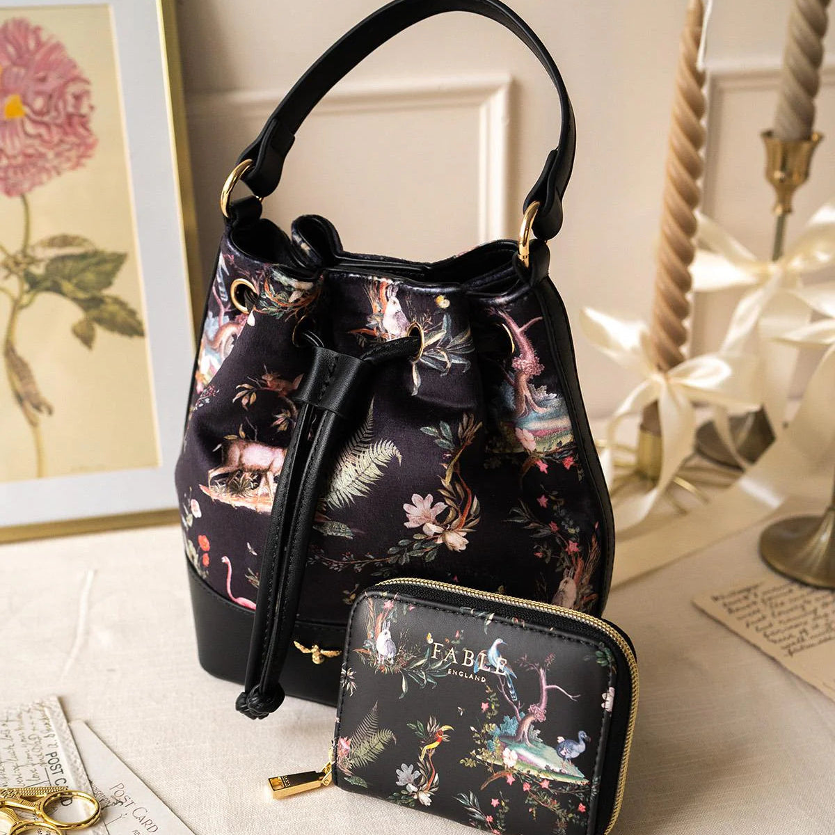 Fable England Wonderland Bucket Bag
