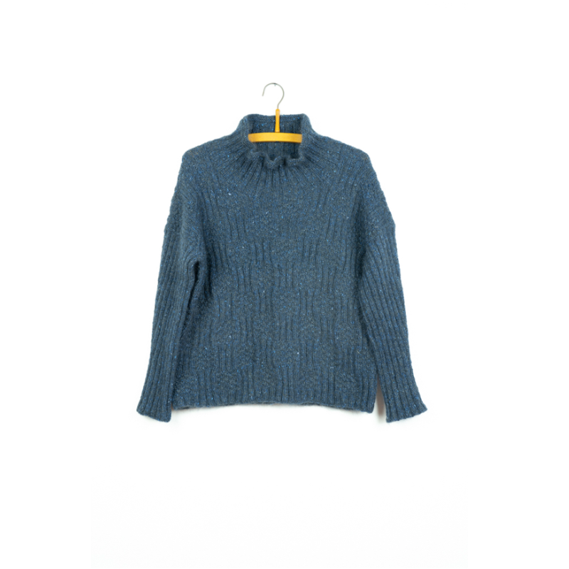Blue Sweater Designed by Marianne Isager