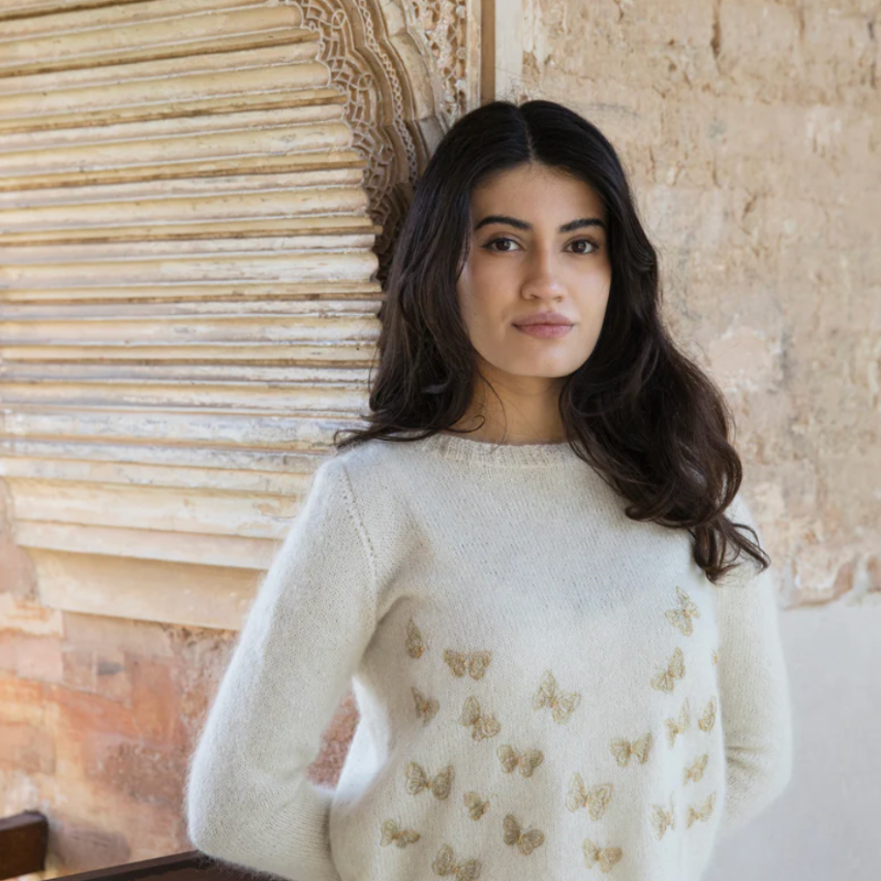 Memory Lane Embellished Knits to Cherish by Claudia Quintanilla