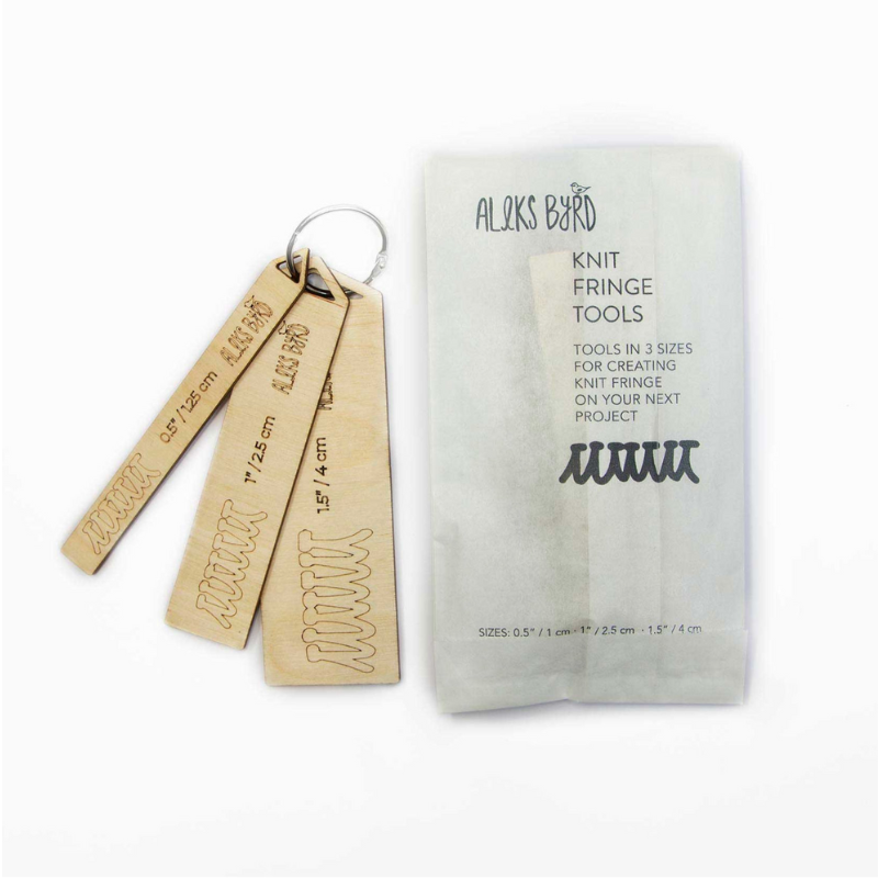 Aleks Byrd Knit Fringe Tool