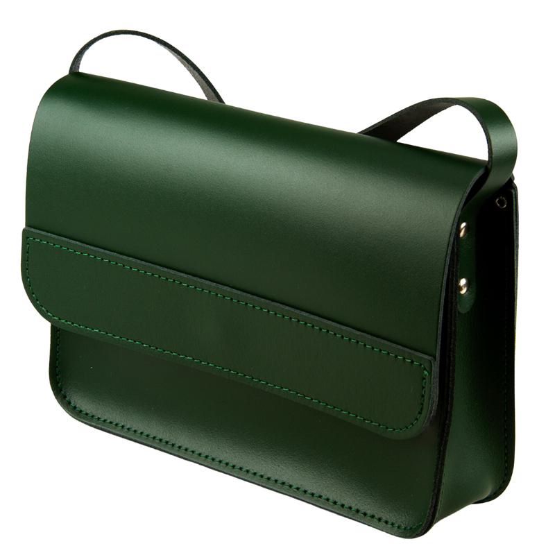 Glencroft Real Leather Crossbody Saddle Bag