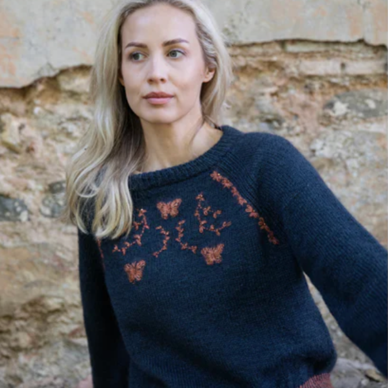 Memory Lane Embellished Knits to Cherish by Claudia Quintanilla