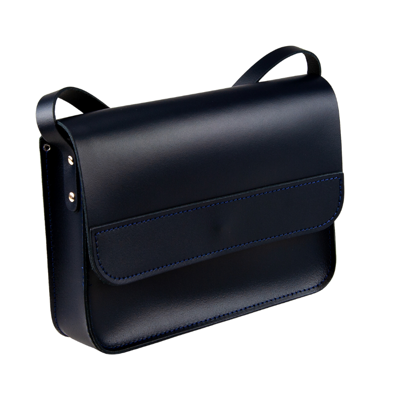 Glencroft Real Leather Crossbody Saddle Bag