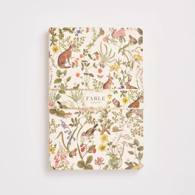 Fable Meadow Creatures Notebooks - pack of three