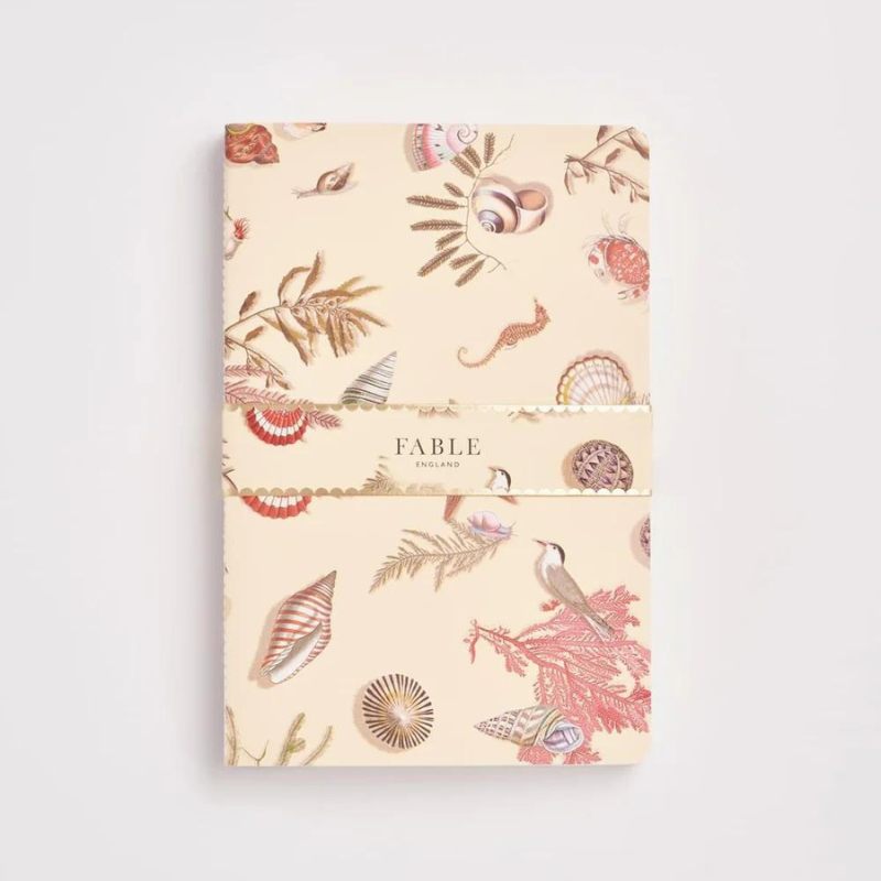 Fable Whispering Sands Notebook - Pack of Three