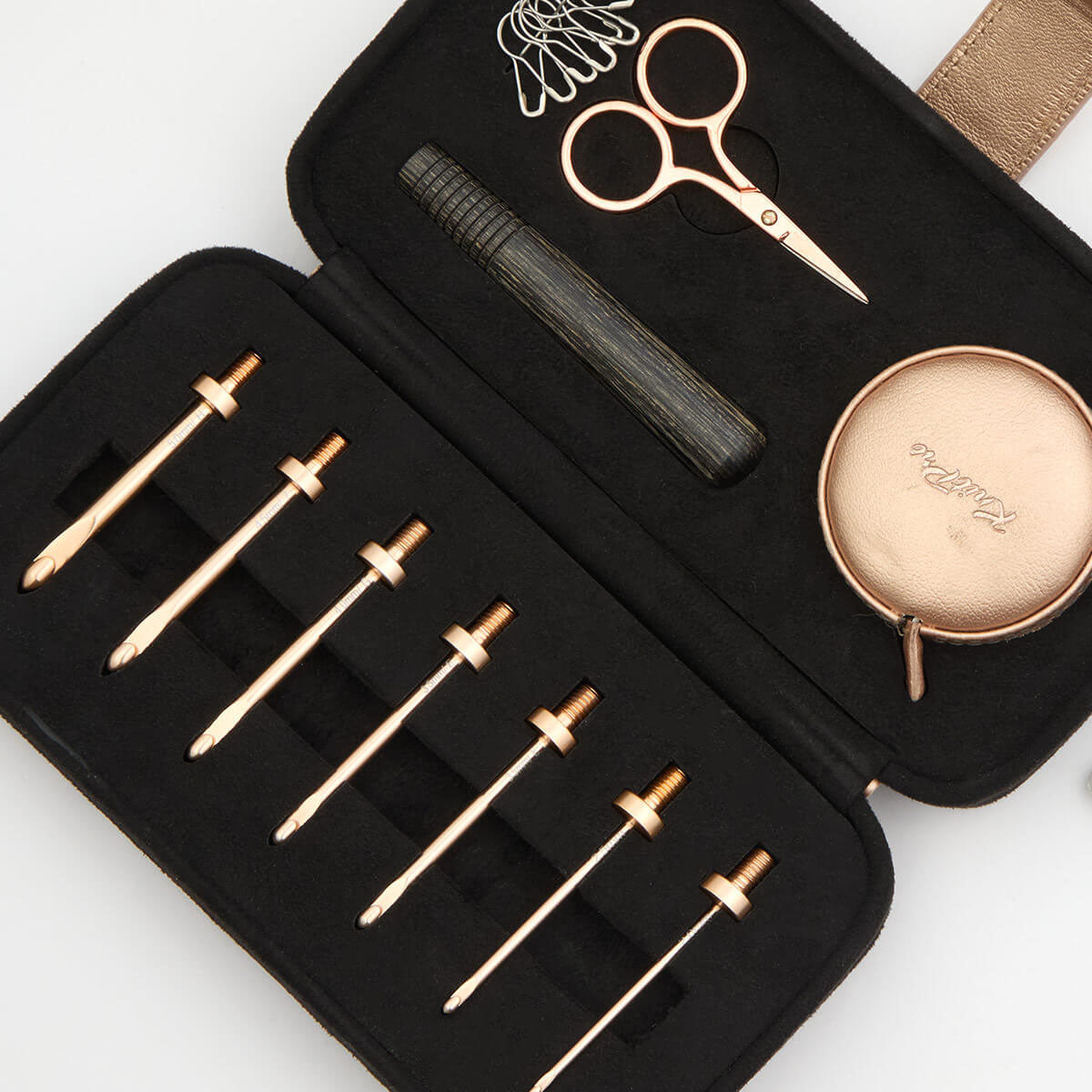 KnitPro Oasis Starter Interchangeable Crochet Set