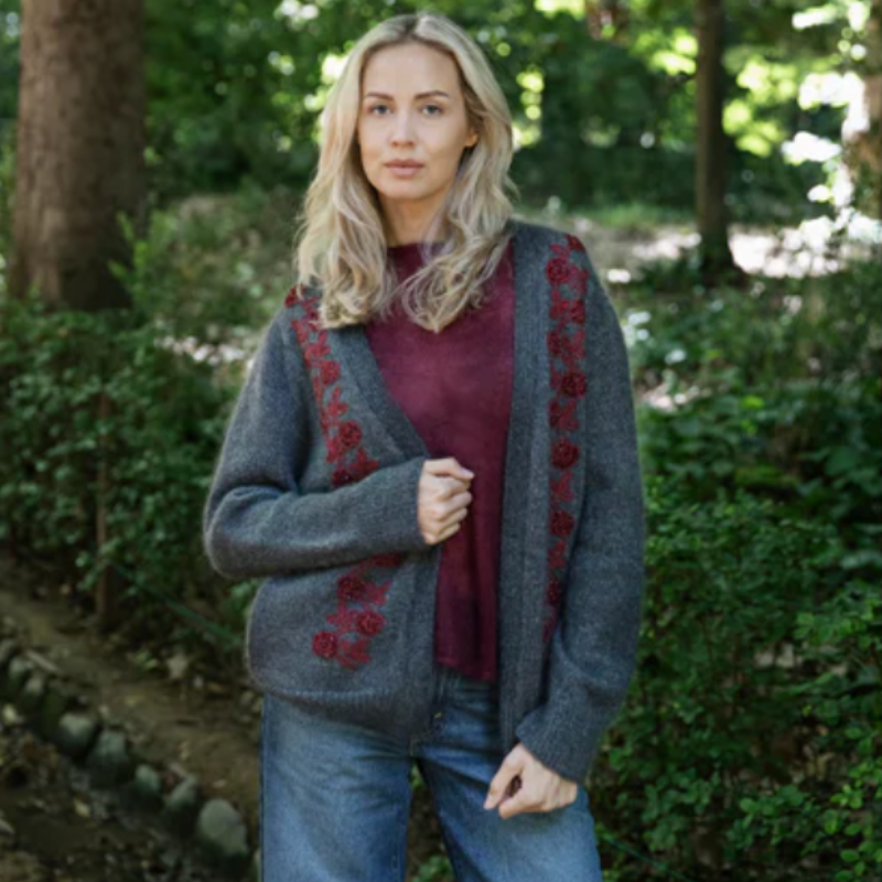 Memory Lane Embellished Knits to Cherish by Claudia Quintanilla