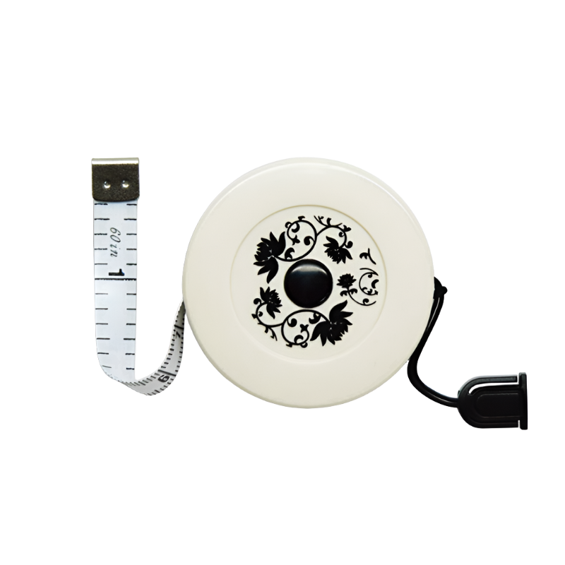 Seeknit Tape Measure - Cream Floral