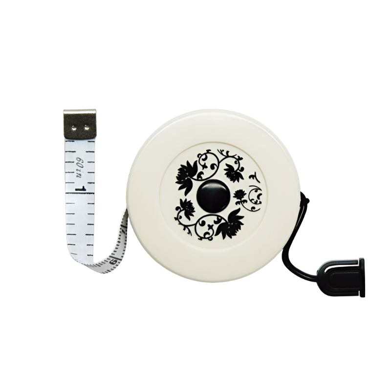 See Knit Tape Measure - Cream Floral
