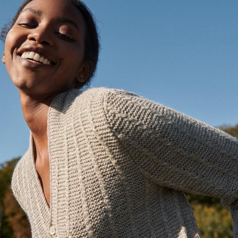 Sugar Cardigan by Marianne Isager