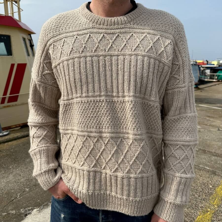 PetiteKnit Ingrid Sweater Man Pattern