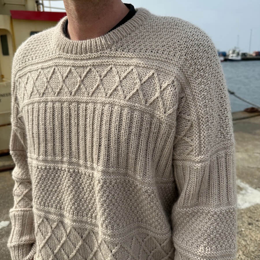PetiteKnit Ingrid Sweater Man Pattern